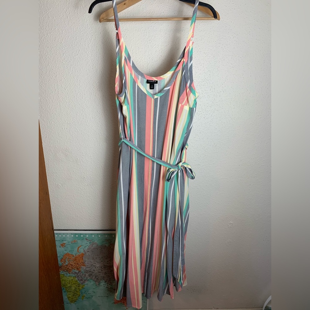 Torrid maxi dress with pockets